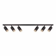 VIVALUX LINEAR CEILING SPOT SP736-6L BK KING ∙ BLACK ∙ 6XGU10
