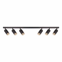 VIVALUX LINEAR CEILING SPOT SP736-6L BK KING ∙ BLACK ∙ 6XGU10