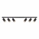 VIVALUX SPOT LINEAR DE TAVAN SP736-6L BK KING ∙ NEGRU ∙ 6XGU10