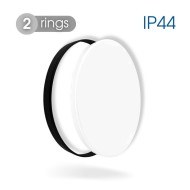 VIVALUX LED ПЛАФОН С ДВА РИНГА SIRI LED 24W 4000K IP44 VIV004810