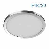 VIVALUX  LED ПЛАФОНИЕРА NEBULA LED 12W/18W/24W  ХРОМ CCT-SWITCH 3000K/4000K/6000K VIV004814
