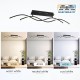 VIVALUX CORPORARE DE ILUMINAT SOLUT LED 27W NEGRU CCT-switch VIV004859