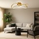 VIVALUX LED LIGHTING FIXTURE MIRAGE LED 33W GOLD CCT-switch VIV004861