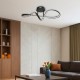 VIVALUX LED LIGHTING FIXTURE ETERNITY LED 36W BLACK CCT-switch VIV004863