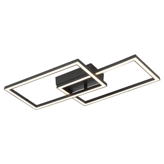 VIVALUX CORPORARE DE ILUMINAT SONOMA LED RC2  20W BLACK 4000K VIV005034