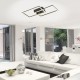 VIVALUX CORPORARE DE ILUMINAT SONOMA LED RC2  20W BLACK 4000K VIV005034
