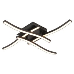 VIVALUX CORPORARE DE ILUMINAT RIVER LED 24W NEGRU 4000K VIV005039