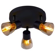 VIVALUX CEILING SPOT DANTE SP787 3xE14 BLACK VIV005049