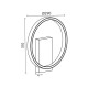 VIVALUX  LED АПЛИК MATTEO LED 12W VIV005157