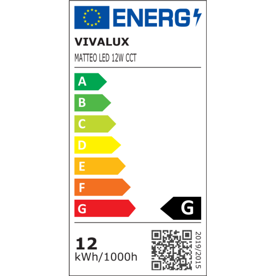 VIVALUX  LED АПЛИК MATTEO LED 12W VIV005157