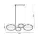 VIVALUX CORPORARE DE ILUMINAT LED MATTEO LED 38W VIV005159
