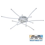 VIVALUX  LED ПЛАФОНИЕРА ANETA LED 40W ХРОМ CCT VIV005162