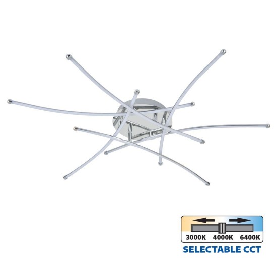 VIVALUX CORPORARE DE ILUMINAT ANETA LED 40W CROM CCT VIV005162