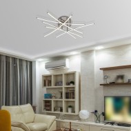 VIVALUX  LED ПЛАФОНИЕРА ANETA LED 40W ХРОМ CCT VIV005162