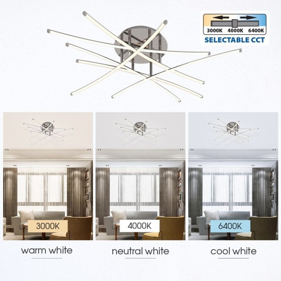VIVALUX CORPORARE DE ILUMINAT ANETA LED 40W CROM CCT VIV005162