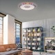 VIVALUX  LED МУЛТИФУНКЦИОНАЛНА ПЛАФОНИЕРА С ДИСТАНЦИОННО DALIA LED 80W RGB+CCT VIV005170
