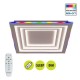 VIVALUX  LED МУЛТИФУНКЦИОНАЛНА ПЛАФОНИЕРА С ДИСТАНЦИОННО DAKOTA LED 102W RGB+CCT VIV005171
