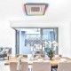 VIVALUX  LED МУЛТИФУНКЦИОНАЛНА ПЛАФОНИЕРА С ДИСТАНЦИОННО DAKOTA LED 102W RGB+CCT VIV005171