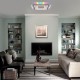VIVALUX  LED МУЛТИФУНКЦИОНАЛНА ПЛАФОНИЕРА С ДИСТАНЦИОННО DAKOTA LED 102W RGB+CCT VIV005171