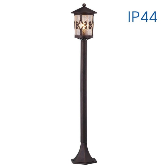 VIVALUX LAMPĂ STALP DE Grădină JARDIN ∙ PS008 ∙ CAFEA ∙ IP44 VIV004235
