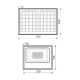 VIVALUX PROFECT LED CU PANOU SOLAR ISOLA LED ∙ 60W ∙ 550LM ∙ 6400K ∙ IP65