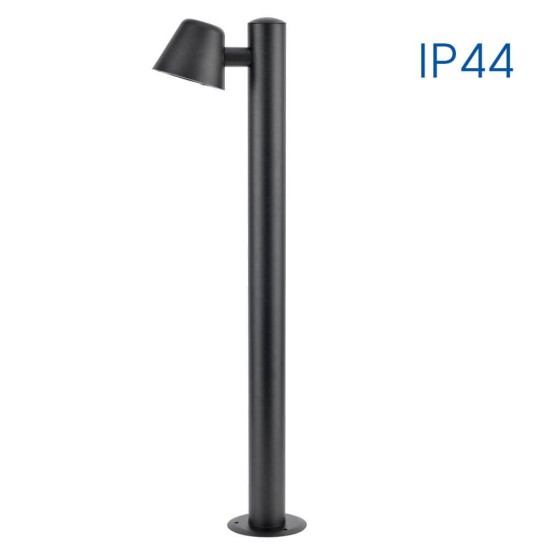 VIVALUX GARDEN POLE LIGHTING FIXTURE OSAKA/PS ∙ 1 X GU10 ∙ BLACK ∙ IP44 VIV004347