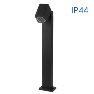 VIVALUX GARDEN POLE LIGHTING FIXTURE SEOUL/PS 1 X GU10  BLACK  IP44 VIV004352