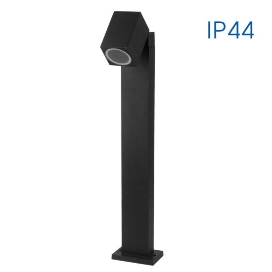 VIVALUX GARDEN POLE LIGHTING FIXTURE SEOUL/PS ∙ 1 X GU10 ∙ BLACK ∙ IP44 VIV004352