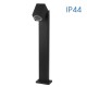 VIVALUX GARDEN POLE LIGHTING FIXTURE SEOUL/PS ∙ 1 X GU10 ∙ BLACK ∙ IP44 VIV004352