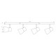 VIVALUX CEILING SPOT DANTE SP788 4xE14 BLACK VIV005050