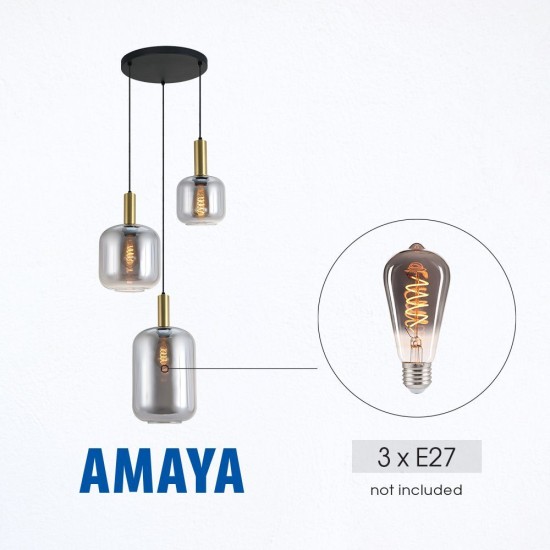 VIVALUX PENDUL AMAYA SSP996-3H 3хE27 VIV005316