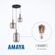 VIVALUX PENDUL AMAYA SSP996-3H 3хE27 VIV005316