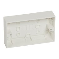 LEGRAND PVC CONSOLE FOR SURFACE MOUNTING FOR SWITCH 146x86 BELANKO S WHITE 613351