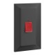 LEGRAND BOILER SWITCH WITH INDICATION BELANKO S ANTHRACITE 45А 617777