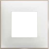 BTICINO CLASSIA 2 MODULES FRAME WHITE SATIN R4802WS