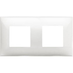 BTICINO CLASSIA 2+2 MODULES FRAME WHITE R4802M2RW