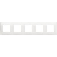 BTICINO CLASSIA 5 MODUL FRAME WHITE R4802M5RW