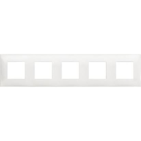 BTICINO CLASSIA RAMĂ 5 MODULE ALBĂ R4802M5RW