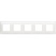 BTICINO CLASSIA RAMĂ 5 MODULE ALBĂ R4802M5RW