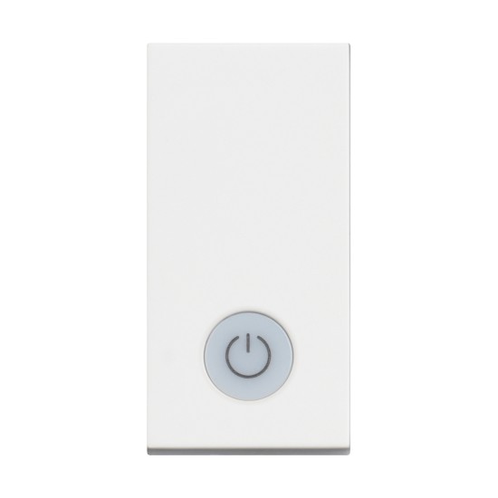 BTicino Classia SINGLE SWITCH FOR BOILER 1-MOD. 16A WHITE MATT RW4001LS