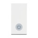 BTicino Classia SINGLE SWITCH FOR BOILER 1-MOD. 16A WHITE MATT RW4001LS