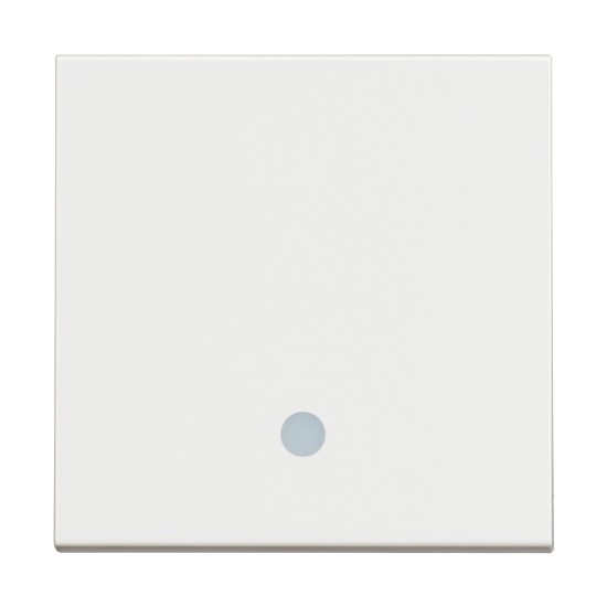 BTICINO CLASSIA BUTON CU INDICAȚIE 2-MODURI 10A ALB MAT RW4005M2L
