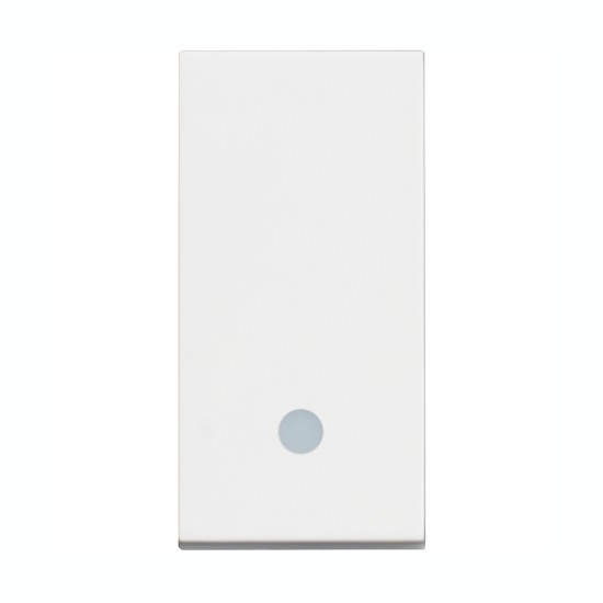 BTICINO CLASSIA CHEIE SINGURA CU INDICATIE CAP.1 1-MODURI. 10A ALB MAT RW4001L