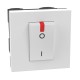 BTICINO CLASSIA TWO-POLE SWITCH FOR BOILER 2-MODE 32A WHITE MAT RW4011P