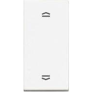 BTicino Classia BUTTON FOR ROLLER BLINDS 1-MODE 10A WHITE MATT RW4027N