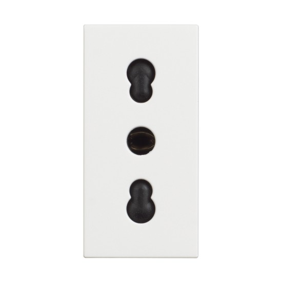 BTicino Classia CONTACT ITALIAN STANDARD 1-MOD. 16А WHITE RW4180P