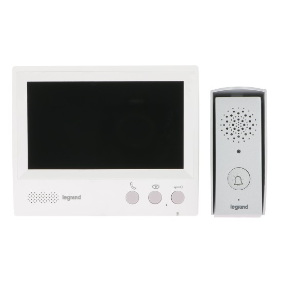 LEGRAND ВИДЕОДОМОФОН BASIC 7"  K-T ДИСПЛЕЙ И ВХОДЕН ПАНЕЛ 4F 369580