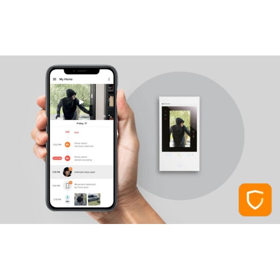 VIDEOINTERFON BTICINO CLASSE 300 EOS Wi-Fi K-T PANOU DE AFIȘAJ ȘI INTRARE LINEA3000 363915