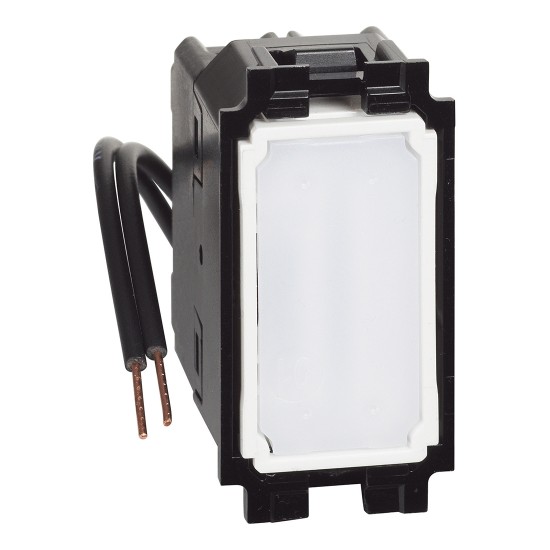 BTICINO LIVING NOW SWITCH INTERMEDIATE WHITE LIGHT 10A K4004L