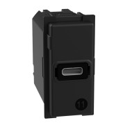 BTICINO LIVING NOW МЕХАНИЗЪМ РОЗЕТКА USB TYPE C 20W 3A 1-МОД K4192C